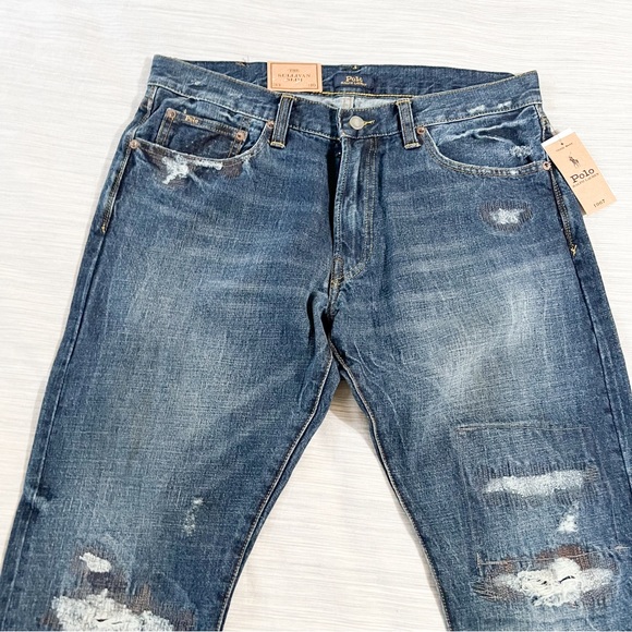 Polo Ralph Lauren Sullivan Slim Distressed Jeans - Picture 2 of 16